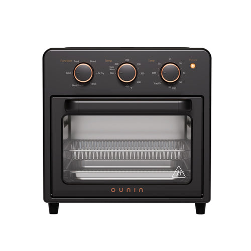 OUNIN Air Fryer Oven (12in) Steam Infusion - Compact - 6-in-1