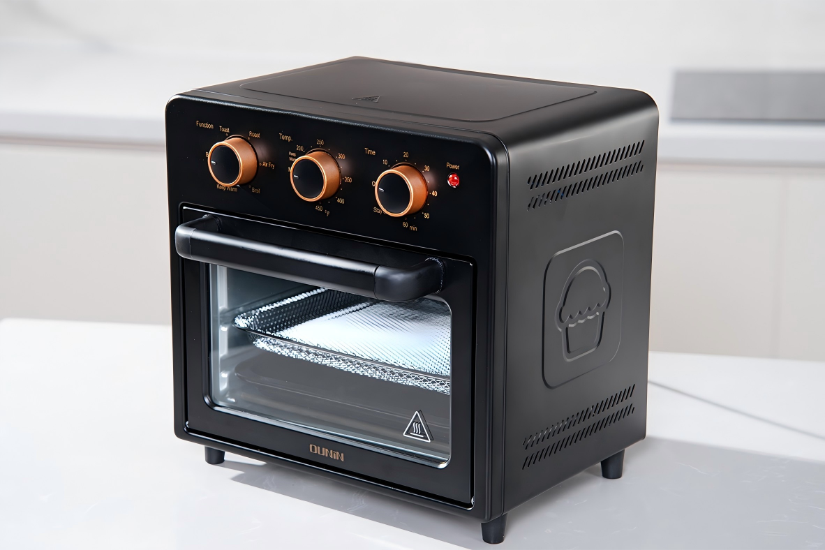 OUNIN Air Fryer Oven (12in) Steam Infusion - Compact - 6-in-1