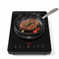 Ounin 1800W Portable Induction Cooktop, Single Burner Countertop Cooker with 18 Power & Temp Levels, 10-Hour Timer, Child Safety Lock & Glass Plate Ceramic Stovetop